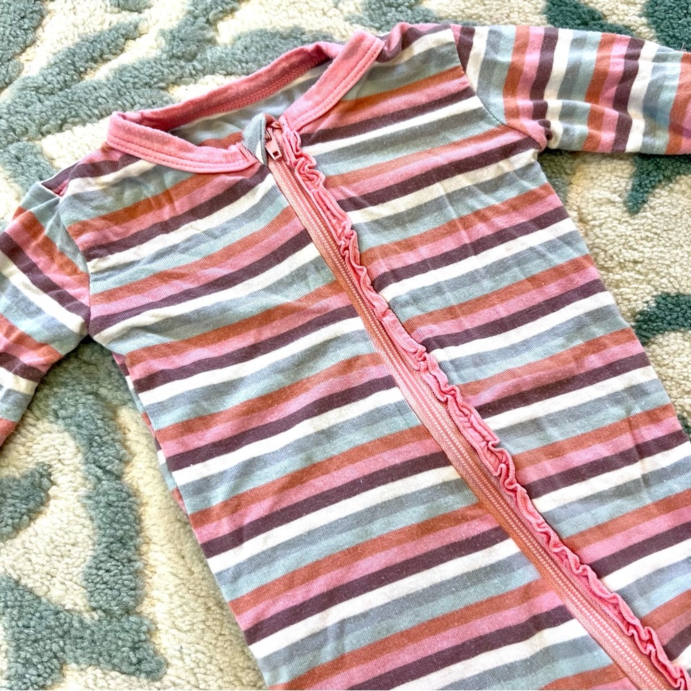 Adorable baby girl pajamas